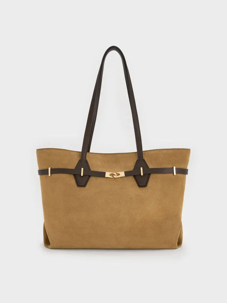 Lume | SUEDE SHAPE BAG